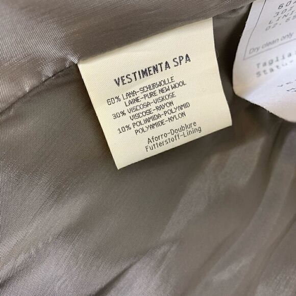 giorgio Armani Borgo 21 Black Label Wool Blazer - Picture 4 of 6